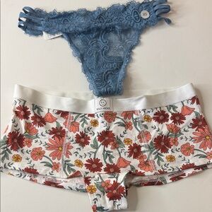 Gilly Hicks Panties. 2 Pairs. Size XS